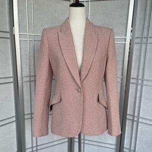 NWOT L'AGENCE Pink Boucle Chamberlain Blazer sz 6